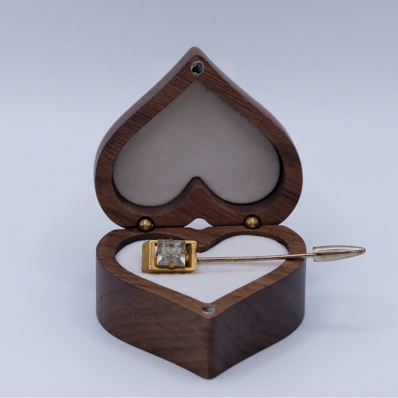 Vintage Rhinestone Stick Pin Brooch - Picture 7 of 7